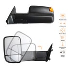Tow Mirrors Power Temp Sensor For 2010-2015 Ram 1500 2500 3500 LHRH Side Black