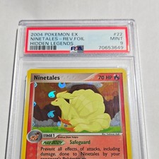 Pokemon 2004 EX Hidden Legends Ninetales 22/101 Reverse Holo PSA 9 Rare on eBay