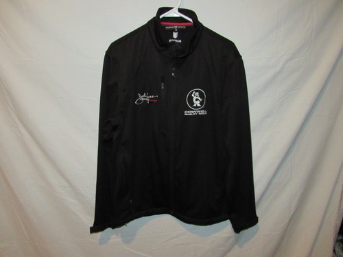 John Force Racing NHRA Dragster Herren Marwin Sports Schwarz Reißverschluss Jacke Gr. M
