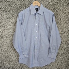 Jos A Bank Dress Shirt Mens 15.5 32 Tailored Fit Button Up Cotton Executive