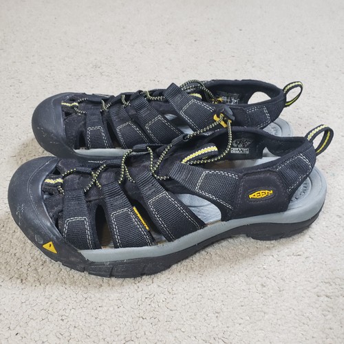 Keen Newport H2 Waterproof Sport Sandals Hiking Trails Black Mens Size 11.5