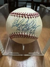 Bob Feller Autographed Baseball with Certificate of Authenticity and Case
