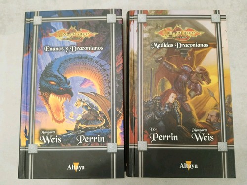 SAGA DE LOS DRACONIANOS COMPLETA, ENANOS MEDIDAS DRACONIANAS, DRAGONLANCE ALTAYA - Imagen 1 de 4