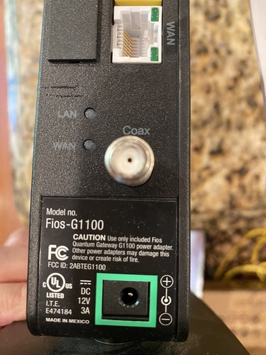 Verizon Fios G1100 Dual Band Quantum router + tp-link 300Mbps WiFi extender - Picture 2 of 10