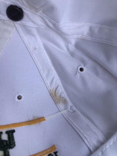 Vintage 1995 Oregon Ducks Rose Bowl Mütze Snapback weiß bestickt Neu mit Etikett - Bild 7 von 8