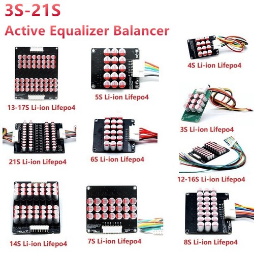 4S 8S 16S 5A Active Equalizer Balancer Lifepo4/Li-ion Equalization Capacitor lot - Picture 2 of 36