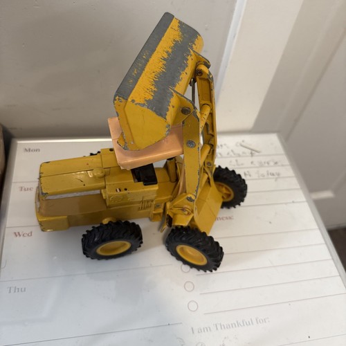 Vintage John Deere Frontlader ERTL Druckguss mit Abdeckung Pls Lesen - Bild 4 von 12