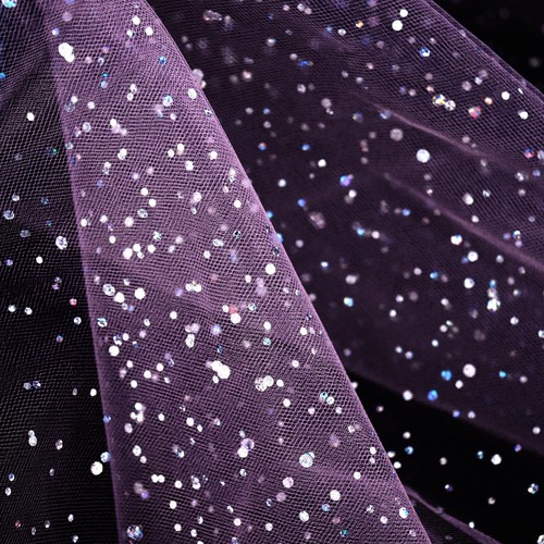 54" by 10 Yards Glitter Tulle Fabric Rolls for Wedding Birthday Party Baby Sh... - Picture 3 of 4