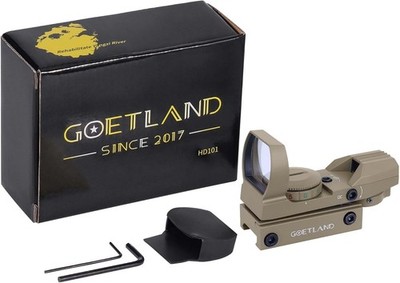 Zielfernrohr Red Dot Visier 33mm mit Schutz SFP Schiene für Airsoft Jagd Taktik