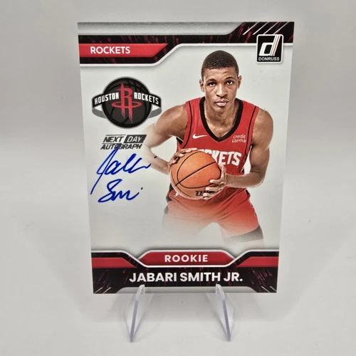 Jabari Smith Jr 2022 Donruss Next  Day Autograph Rookie #ND-JSR