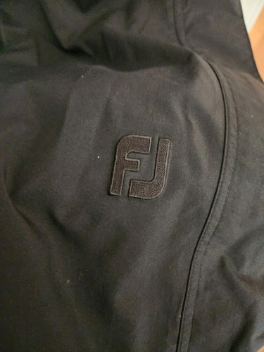 Dryjoys by Footjoy Pants Men's XL Black Waterproof Golf Rain w/ Ankle Zip & Snap - Picture 2 of 10