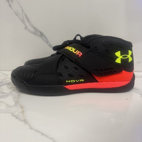Under Armour HOVR Silencer Speerbahn mit Spikes Schuhe Herren 9 Neu - Bild 3 von 8