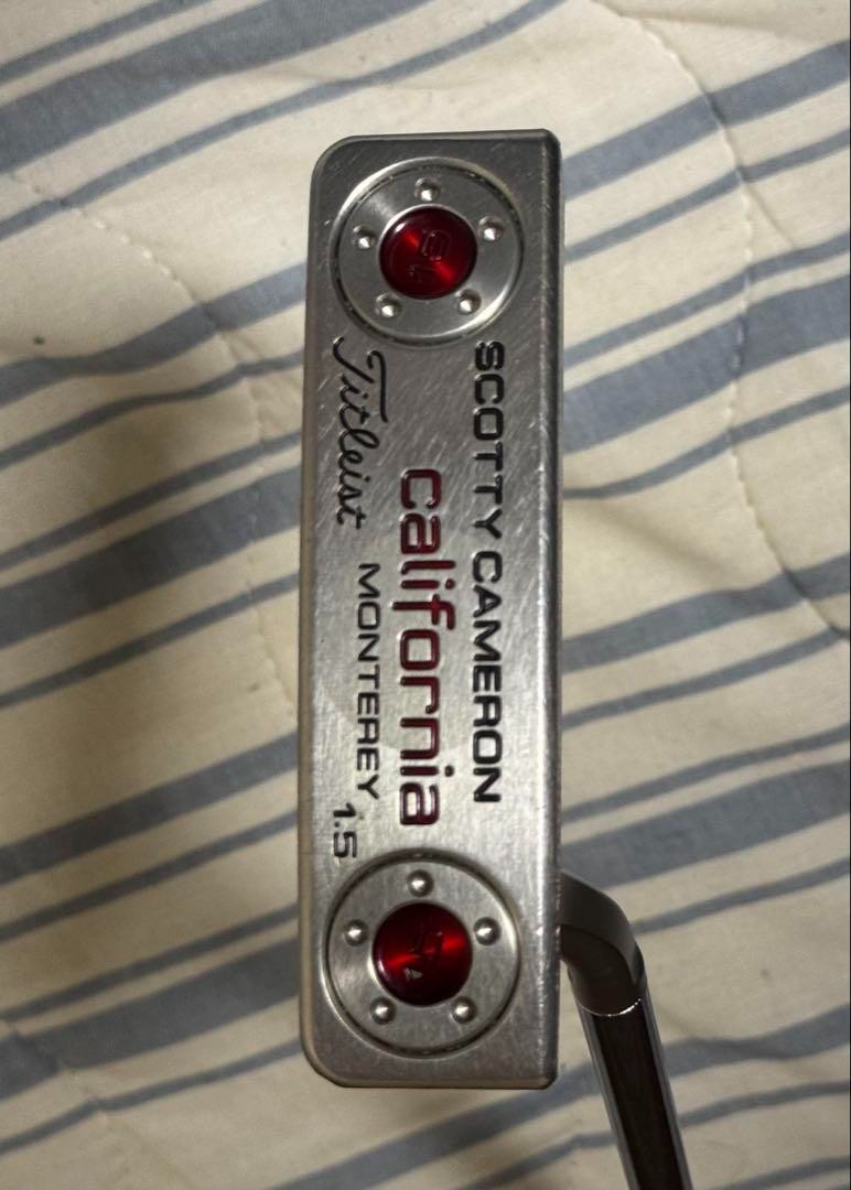 Scotty Cameron - スコッティキャメロン　カリフォルニアモントレー　メンズゴルフパター　スチール　右利き用　34インチ ピン型 SCOTTY　CAMERON California MONTEREY 口コミ・評価｜カリフォルニアNEWモントレー1.5 パター（パター