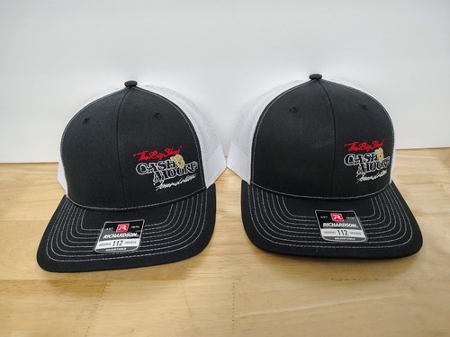 Richardson 112 The Big Show 6 Panel Menge 2 Snapback Netz Mütze schwarz weiß NEU - Bild 1 von 6