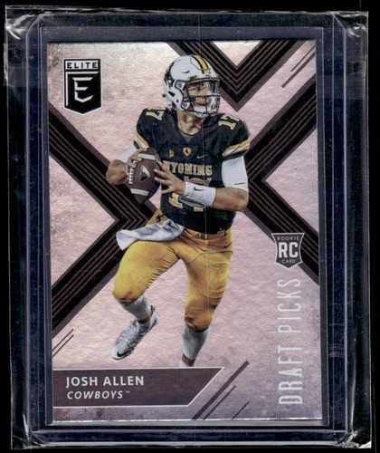 2018 Elite Draft Picks Josh Allen Rookie Wyoming Cowboys #103