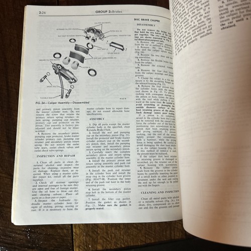 Vintage 1967 Ford Lincoln Continental Shop Manual - Picture 4 of 11