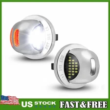 2X NEW Plate License Light Rear Bumper Tag Assembly Lamp For Ford F150 F250 F350
