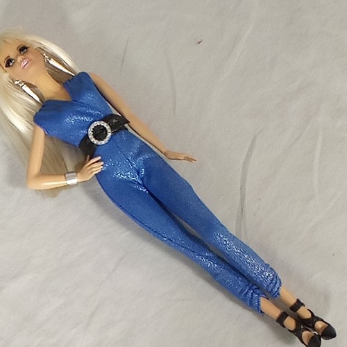 Barbie Look 2013 Red Carpet Blue Jumpsuit Blond Puppe Black Label - Bild 5 von 5