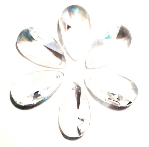 6-38 mm Asfour Klar Träne Kronleuchter Kristall Prismen Großhandel 873-38 CCI - Bild 4 von 4