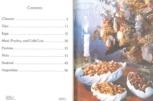 Ideals Gourmet Appetizer Cookbook 1979 Arbit Turner Cheese Pastry Seafood Dips - Imagen 3 de 8