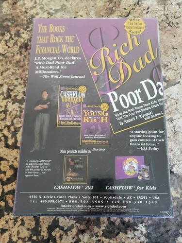 NEW in Shrink Cashflow For Kids Board Game - Rich Dad Poor Dad - Robert Kiyosaki - Picture 6 of 7