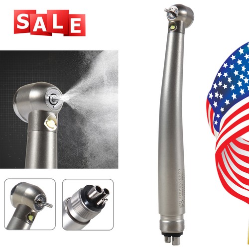 10PCS USA Dental Fiber Optic LED E-generator High Speed Handpiece 4 Holes ADM4 - Picture 11 of 24