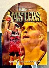 CHRISTIAN LAETTNER 1996-97 TOPPS FINEST MINT MASTERS EMBOSSED DIECUT! RARE-LOOK!