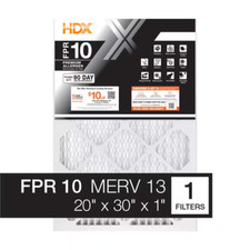20 In. X 30 In. X 1 In. Premium Pleated Furnace Air Filter FPR 10, MERV 13 Free