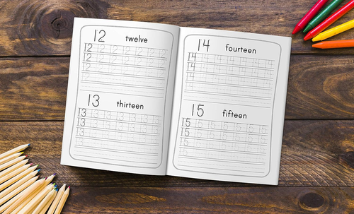 Tracing Numbers 1-100 For Kindergarten: Number Practice Workbook To Learn The Nu - Picture 6 of 12
