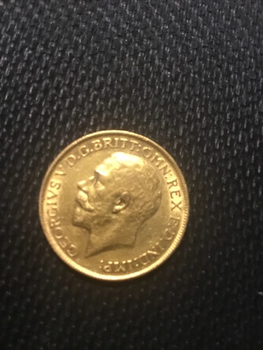 1912  GOLD BRITISH SOVEREIGN GOLD COIN