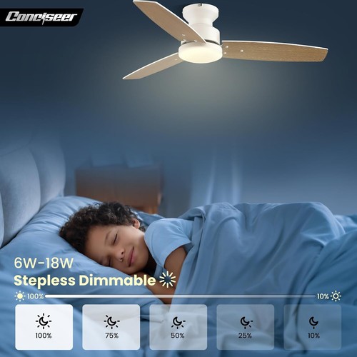 Ceiling fan with Light & remote control - Picture 6 of 9