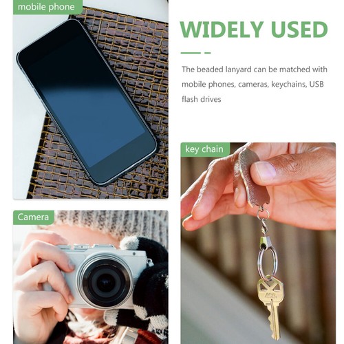 Auto Dekoration Anhänger Mädchen Telefon Lanyard Handgelenk Handy Handschlaufe - 第 6/12 張圖片