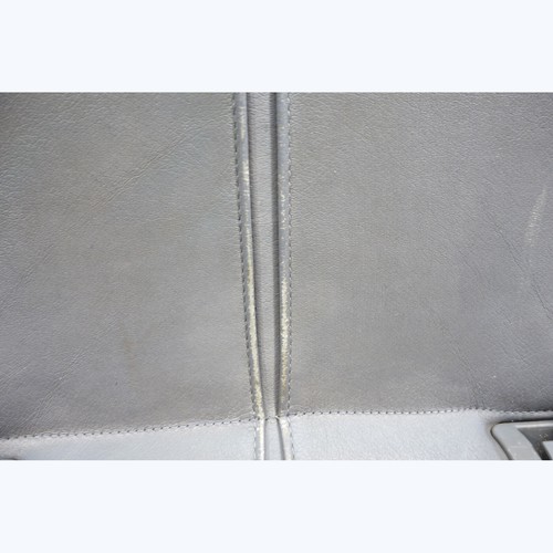 2002-2003 BMW E39 5-Series Touring Rear Seat Bottom Bench Pad Grey Leather OEM - 第 5/12 張圖片