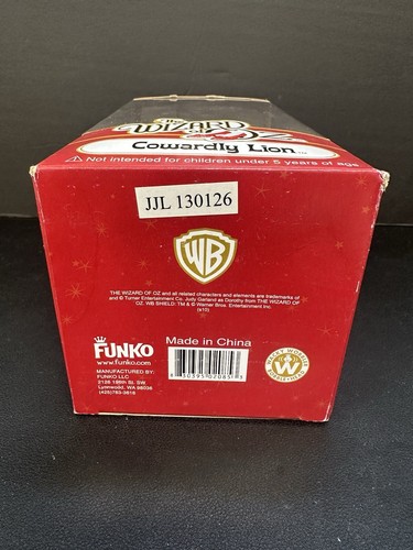 León Cobarde Funko Mago de Oz Wacky Wobbler Bobble Head - Imagen 6 de 6