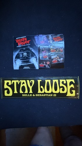 Death Proof Film/Stay lose, Aufkleber (2 Menge) + kostenloser Flaggenaufkleber - Bild 2 von 4