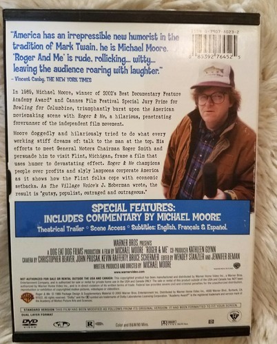Roger & Me (DVD, 2003) - Picture 2 of 3