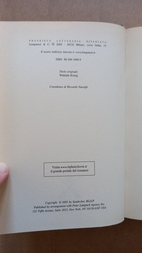 LIBRO Romanzo WALHALLA Clive Cussler 2002 Longanesi Avventura - Picture 3 of 8