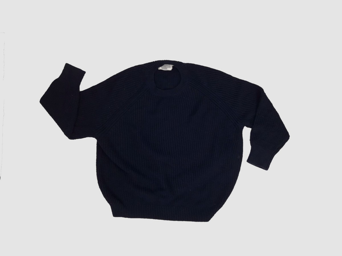 TORY SPORTS トレーナー $195 Tory Sport Men's Blue Knit Long Sleeve Pullover Logo