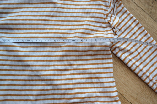 Matalan Girls Outfit Age 9-10 Years Spring Summer Top & Skirt Brown White Cotton - Picture 6 of 14