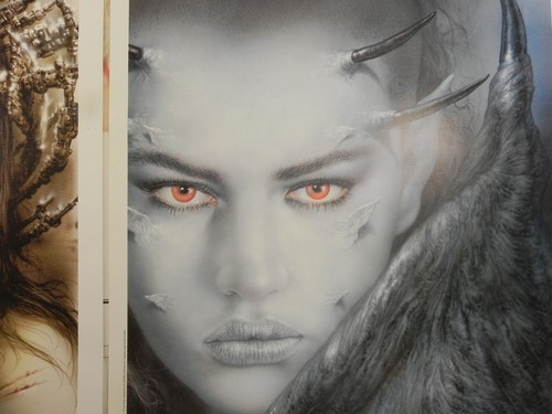 2 carteles impresos artísticos vintage de Luis Royo El anuncio y la evolución 27,5 x 19,75 - Imagen 9 de 20