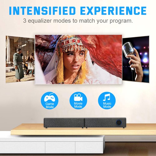 Detachable Wireless SoundBar Bluetooth Home Theater TV Speaker Subwoofer Remote - Picture 8 of 17