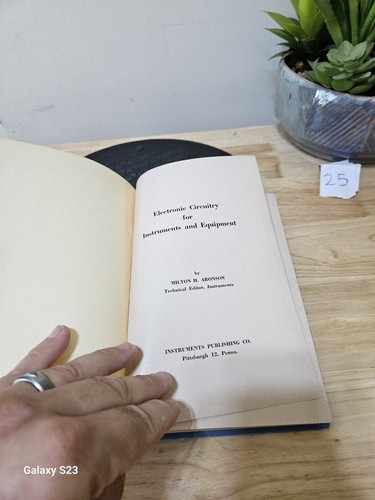  Electronic Circuitry for Instruments & Equipment By Milton H. Aronson 1953 HC - Picture 6 of 16