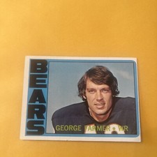 1972 Topps George Farmer Chicago Bears 84 Mid Grade Free Shipping 