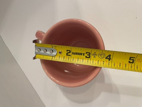 * Vintage* Fiestaware Retired Rose (1986-2005) Ring Handled Mug - Bild 3 von 9