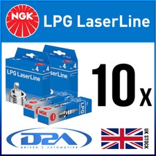 10x NGK LPG3 1498 LPG Spark Plug