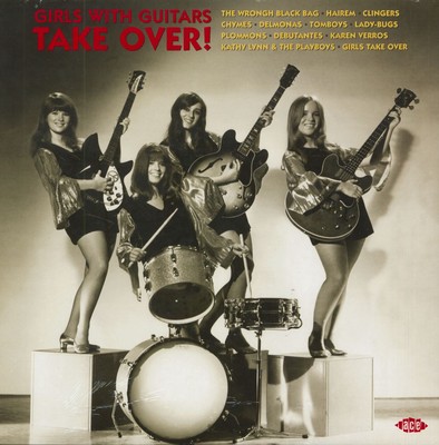 Various - Girls With Guitars Take Over! (LP, 180g Red Vinyl) - Vinyl Beat/Roc...