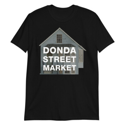 Donda Street Market Tシャツ ブラック Donda Street Market T-Shirt | eBay