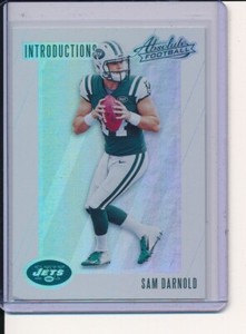 Sam Darnold 2018 Panini Absolute Introductions Rookie Card RC #IN-SD