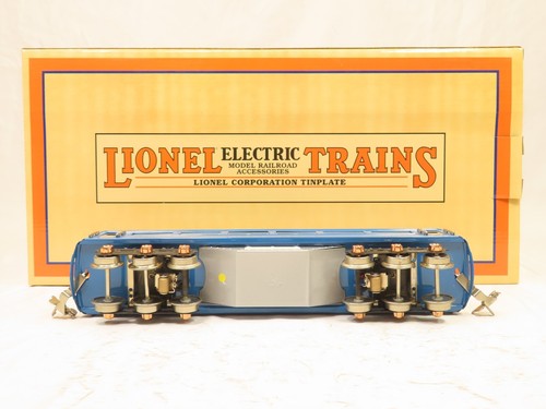 MTH 11-80026 Tinplate Traditions Lionel #1685 Passenger Car Blue & Silver LN - Picture 4 of 7