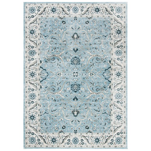 SAFAVIEH Isabella ISA912M Light Blue / Cream Rug - Picture 6 of 25